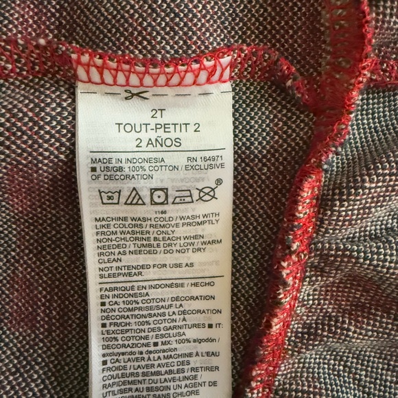 Janie and Jack Tartan Ruffled Top - Picture 4 of 4